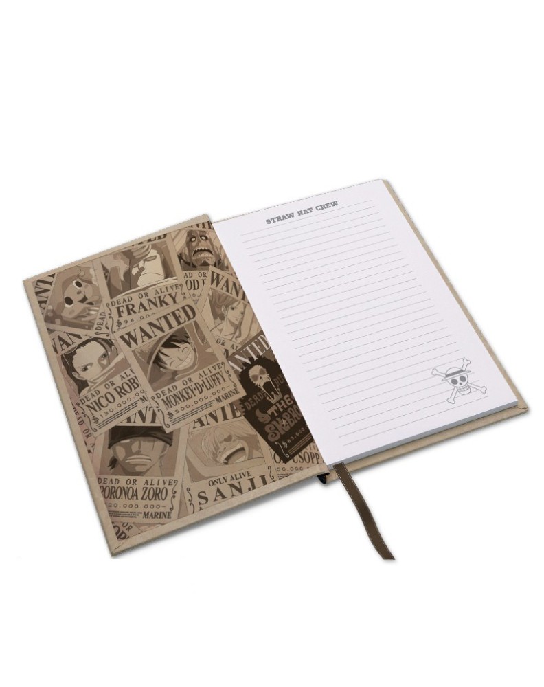 LIBRETA A5 WANTED LUFFY ONE PIECE Vista 4