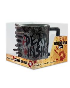 TAZA 3D DON'T OPEN DEAD INSIDE THE WALKING DEAD  Vista 4