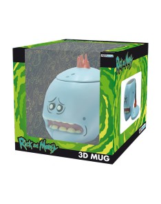 TAZA 3D MR. MEESEEKS RICK & MORTY  Vista 4