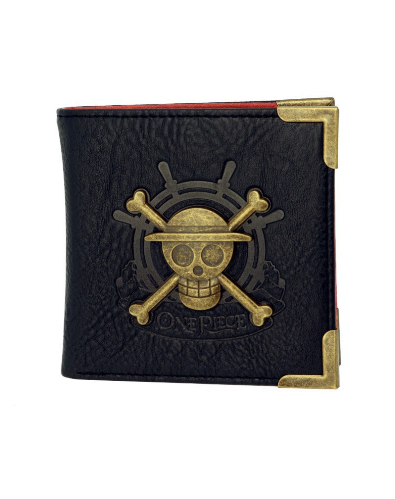 BILLETERA PREMIUM SKULL ONE PIECE 