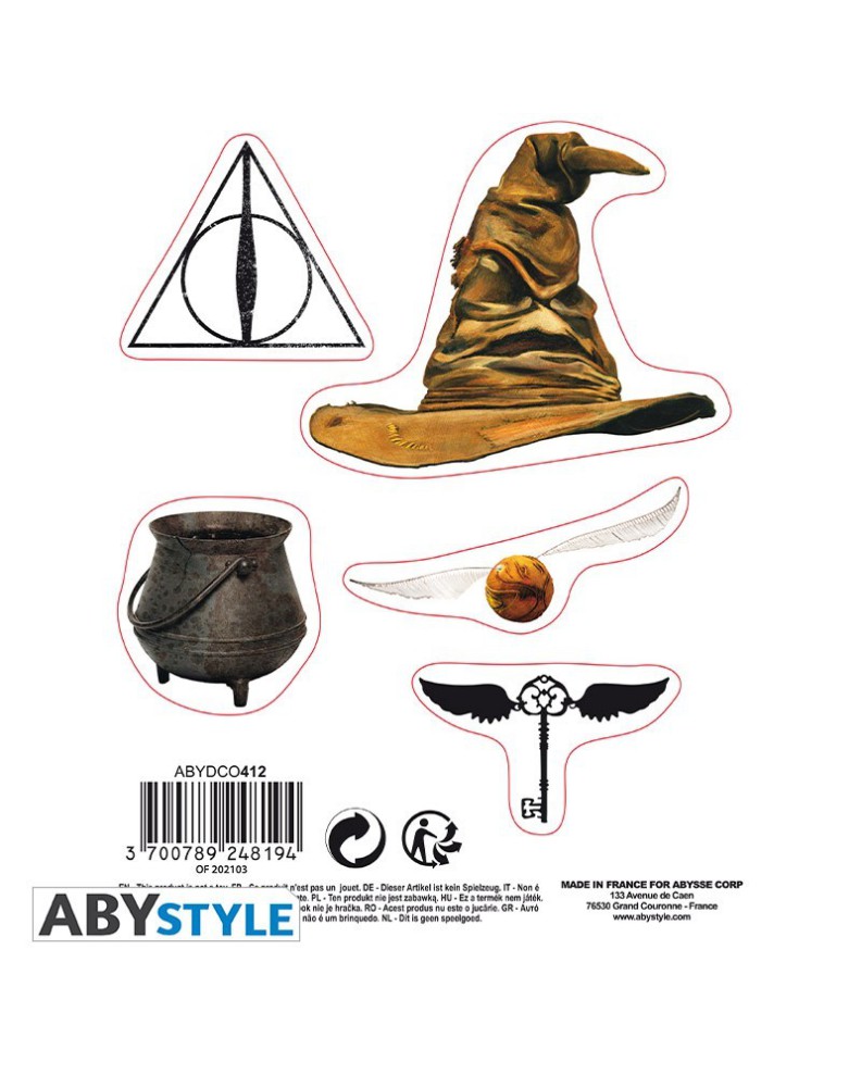 HARRY POTTER MAGIC ITEMS STICKERS View 3
