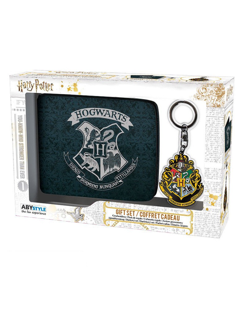 PACK CARTERA Y LLAVERO HOGWARTS HARRY POTTER