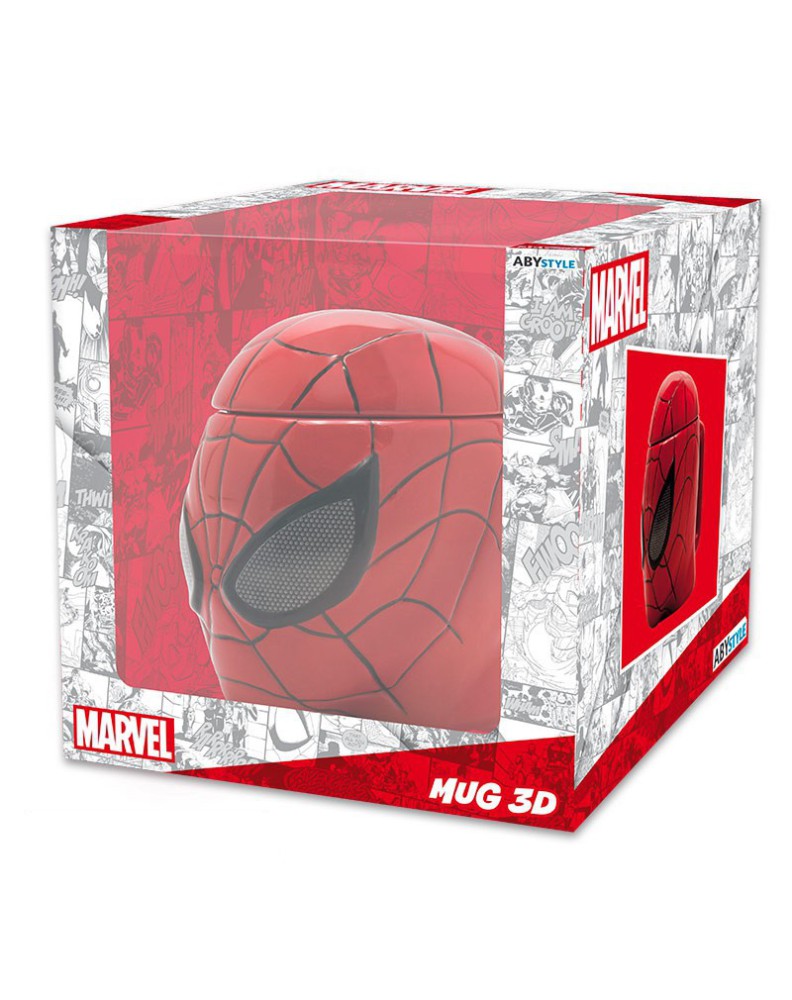 TAZA 3D MARVEL SPIDERMAN Vista 4