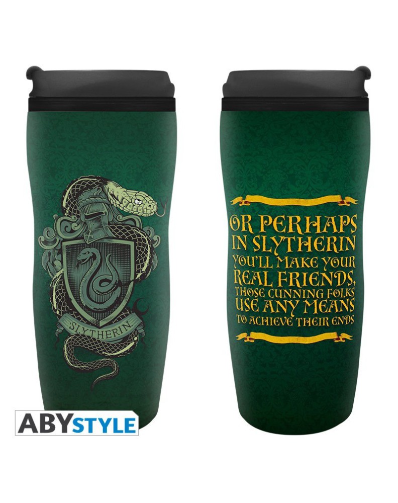 TAZA DE VIAJE HARRY POTTER SLYTHERIN