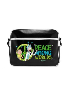 Messenger Bag "Peace" - Vinyl - RICK AND MORTY