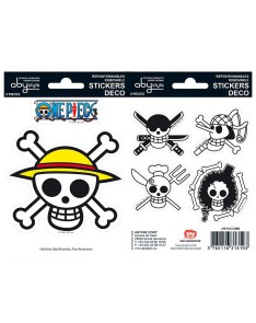 CROSSBONES STICKERS ONE PIECE