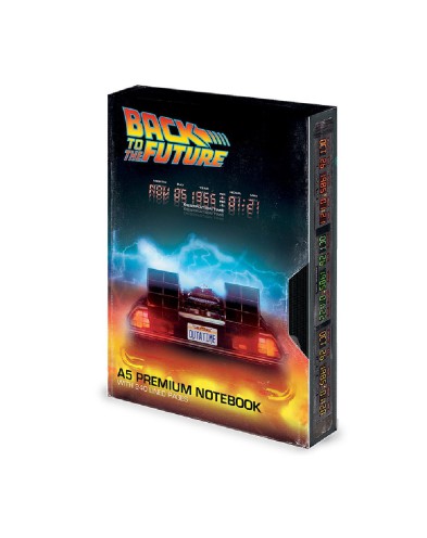 PREMIUM NOTEBOOK VHS BACK TO THE FUTURE