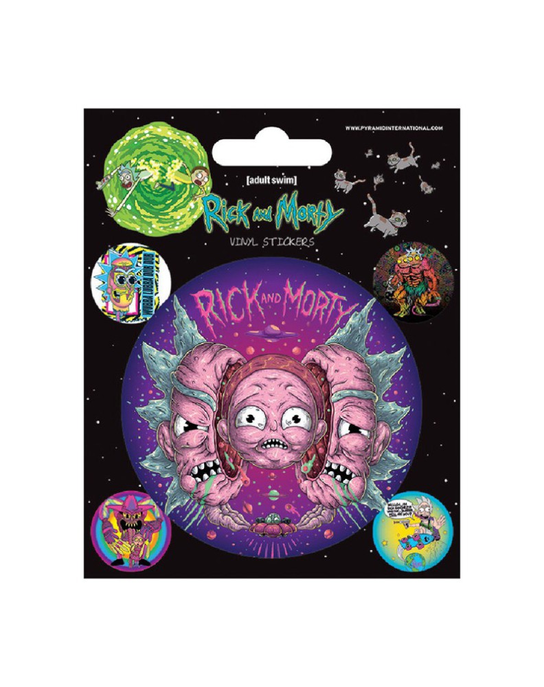 PEGATINAS RICK AND MORTY VISIONES PEGATINAS RICK AND MORTY VISIONES