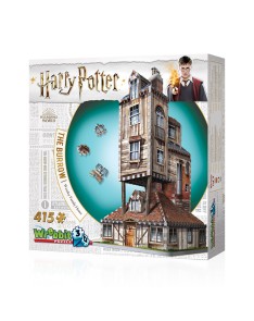 PUZZLE 3D Madriguera Weasly 415 pz Vista 3