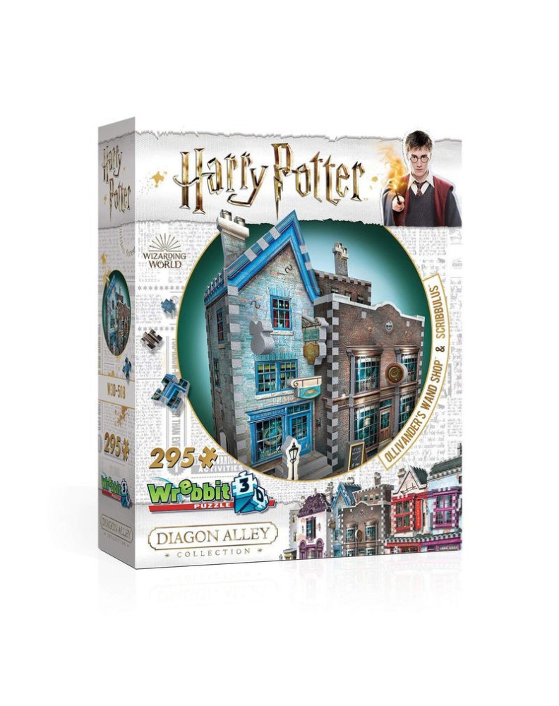 3D PUZZLE Ollivander shop View 3