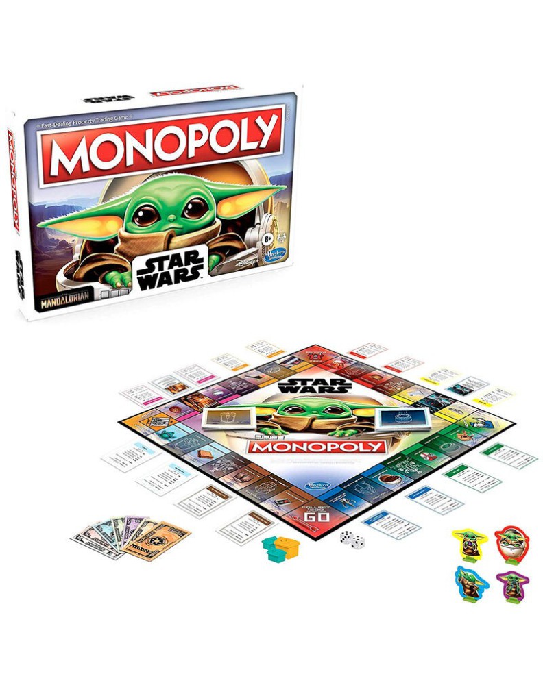 JUEGO MONOPOLY BABY YODA STAR WARS Vista 4