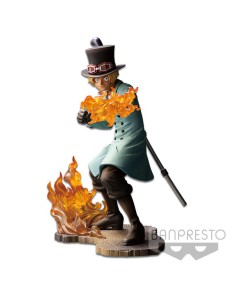 FIGURA POSING SERIES SABO ONE PIECE STAMPEDE 15CM