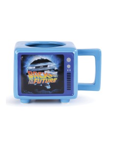 TAZA TERMICA FORMA TV RETRO REGRESO AL FUTURO 