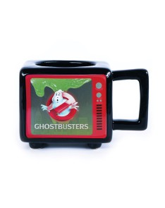 THERMAL MUG SHAPED RETRO TV GHOSTBUSTERS