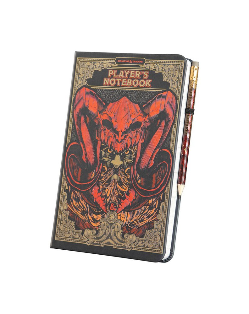 Dungeons and Dragons Player's Book Notebook Pencil