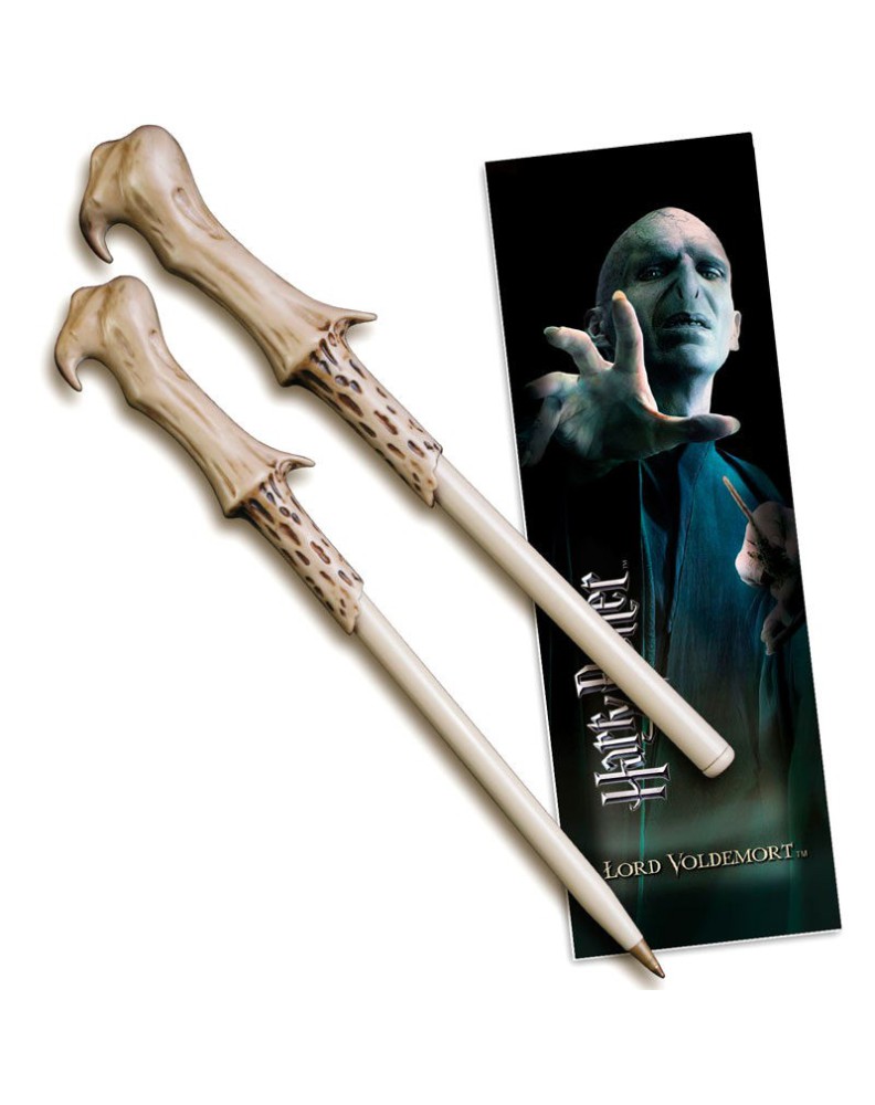 BOLIGRAFO Y MARCAPAGINAS VOLDEMORT HARRY POTTER