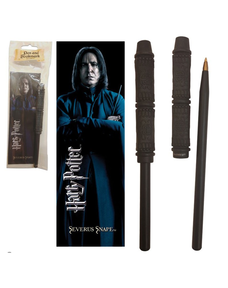 PEN HARRY POTTER AND BOOKMARK SNAPE