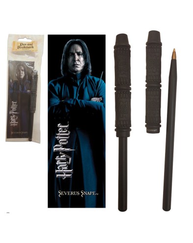 PEN HARRY POTTER AND BOOKMARK SNAPE