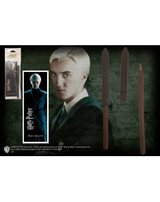 Draco Malfoy Wand Pen and Bookmark - HARRY POTTER