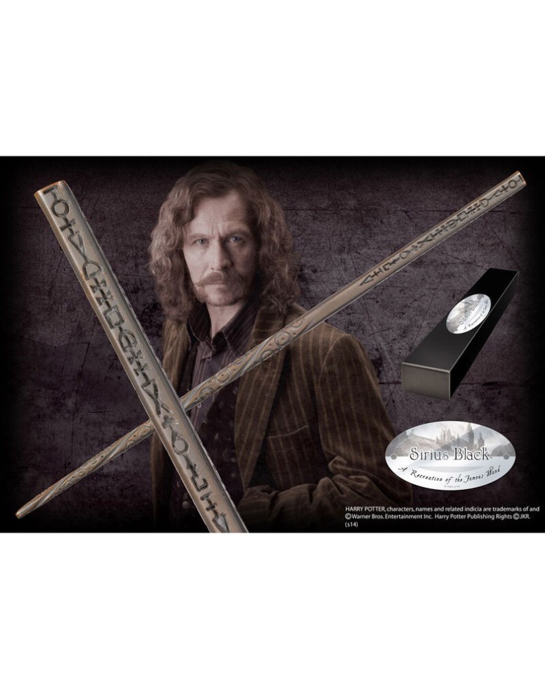 REPLICA VARITA SIRIUS BLACK (edición carácter)