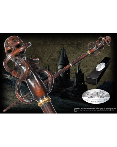 REPLICA SWIRL HARRY POTTER WAND Death Eater REPLICA SWIRL HARRY POTTER WAND Death Eater