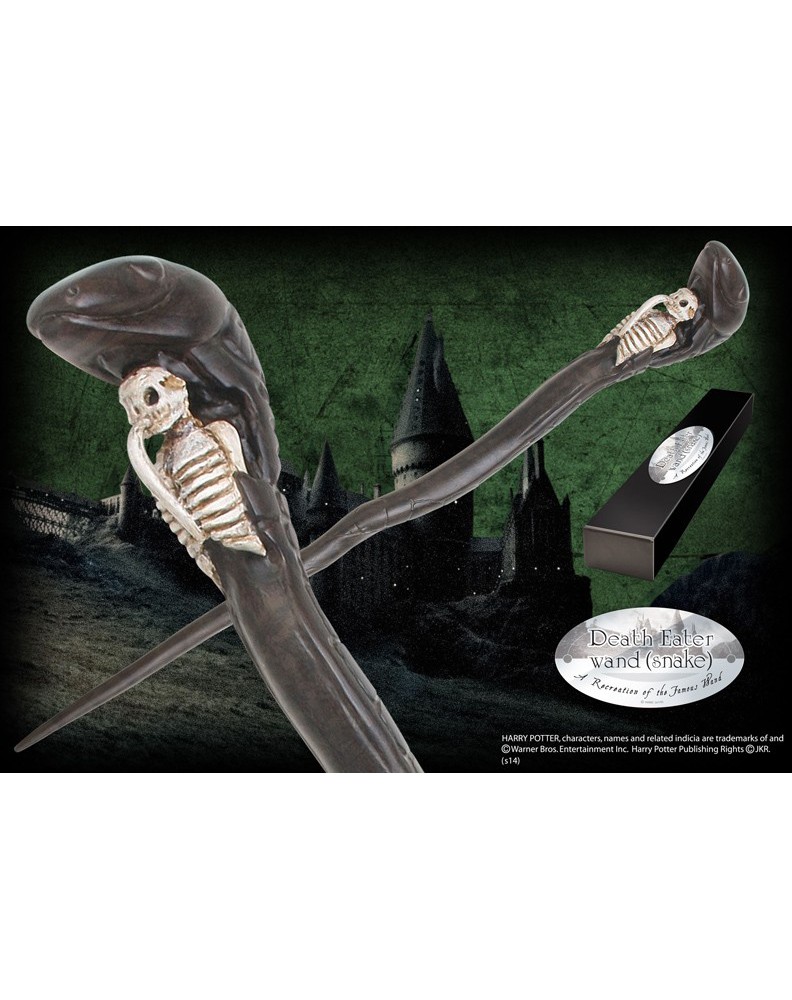 REPLICA VARITA MORTIFAGO SERPIENTE HARRY POTTER