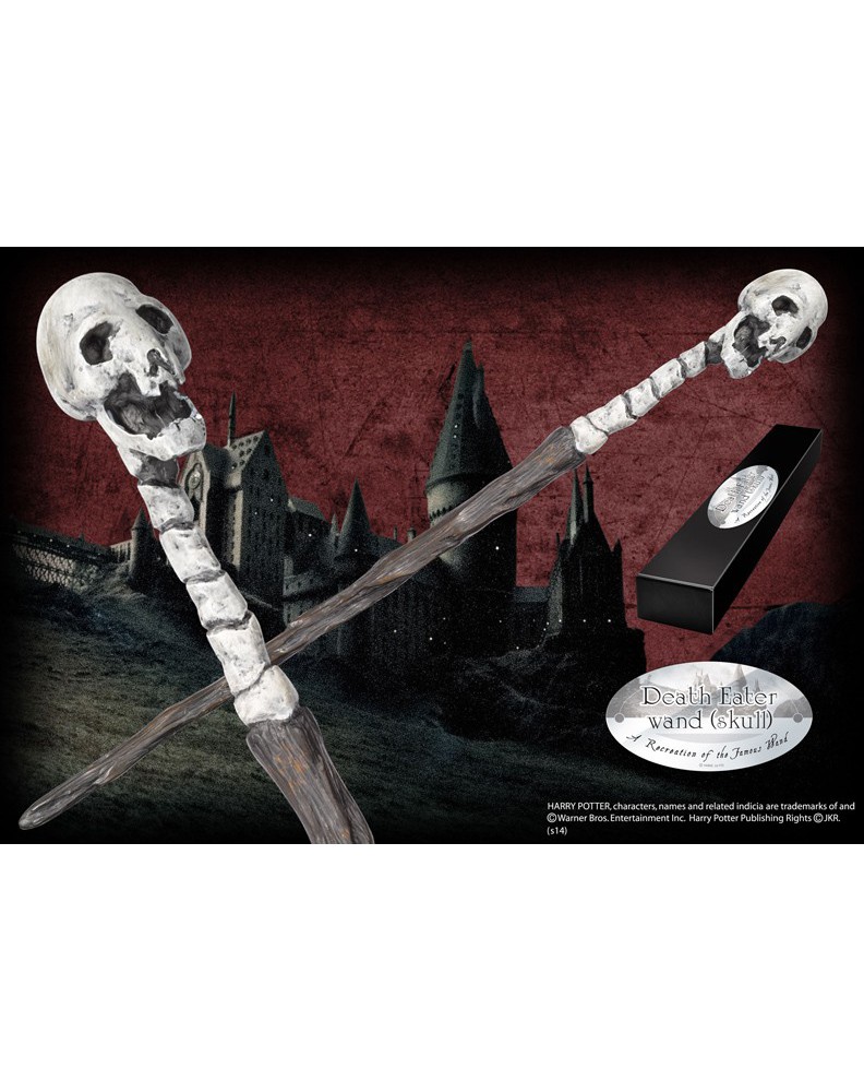 REPLICA CALAVERA HARRY POTTER WAND Death Eater REPLICA CALAVERA HARRY POTTER WAND Death Eater