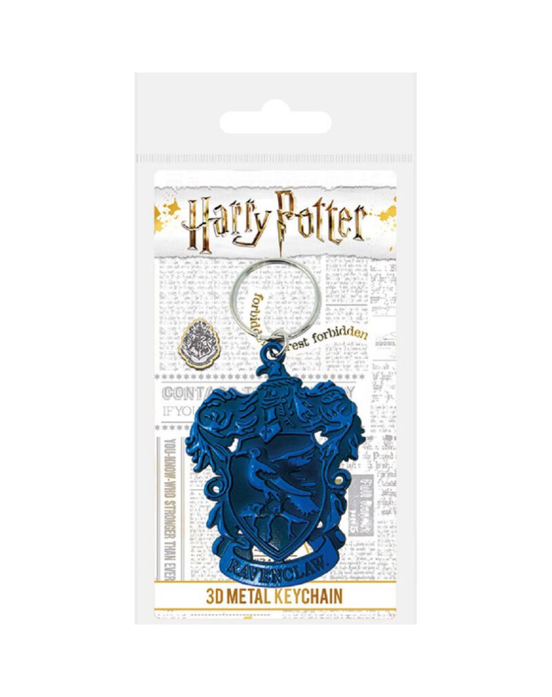 HARRY POTTER METALLIC SHIELD KEY CHAIN RAVENCLAW