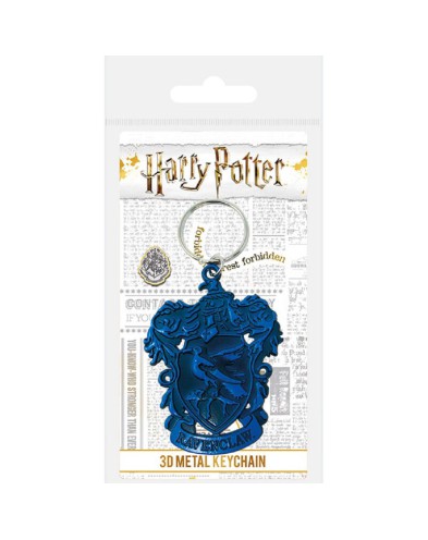 LLAVERO METALICO HARRY POTTER ESCUDO RAVENCLAW