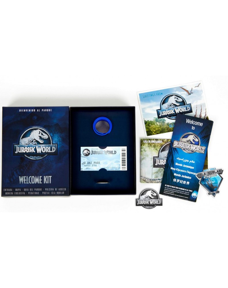 WORLD JURASSIC COLLECTION BOX WELCOME KIT Vista 2