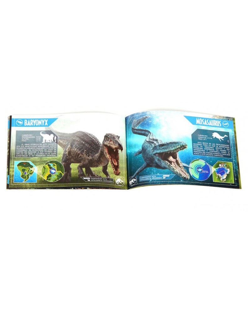 CAJA DE COLECCION JURASSIC WORLD WELCOME KIT Vista 3