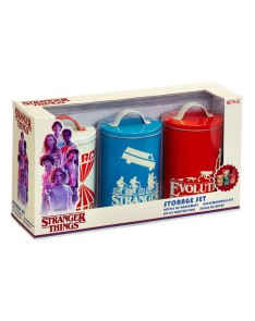 Stranger Things Kitchen Storage Tins Silhouette Vista 2