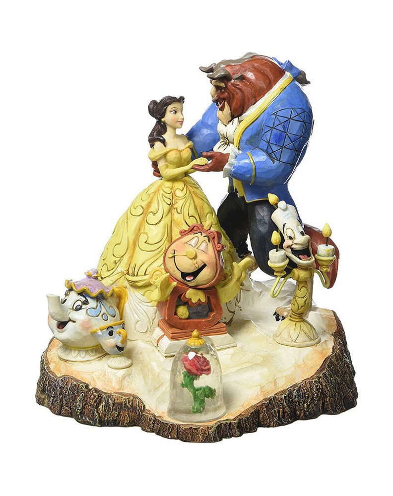 FIGURE DECORATIVE BEAUTY AND THE BEAST SHAFT