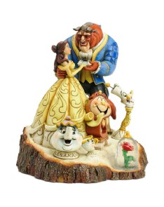 FIGURE DECORATIVE BEAUTY AND THE BEAST SHAFT Vista 2