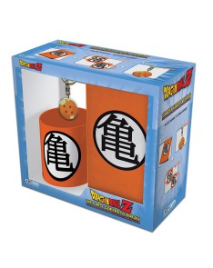 PACK TAZA + LLAVERO + LIBRETA - KAME SIMBOLO - DRAGON BALL