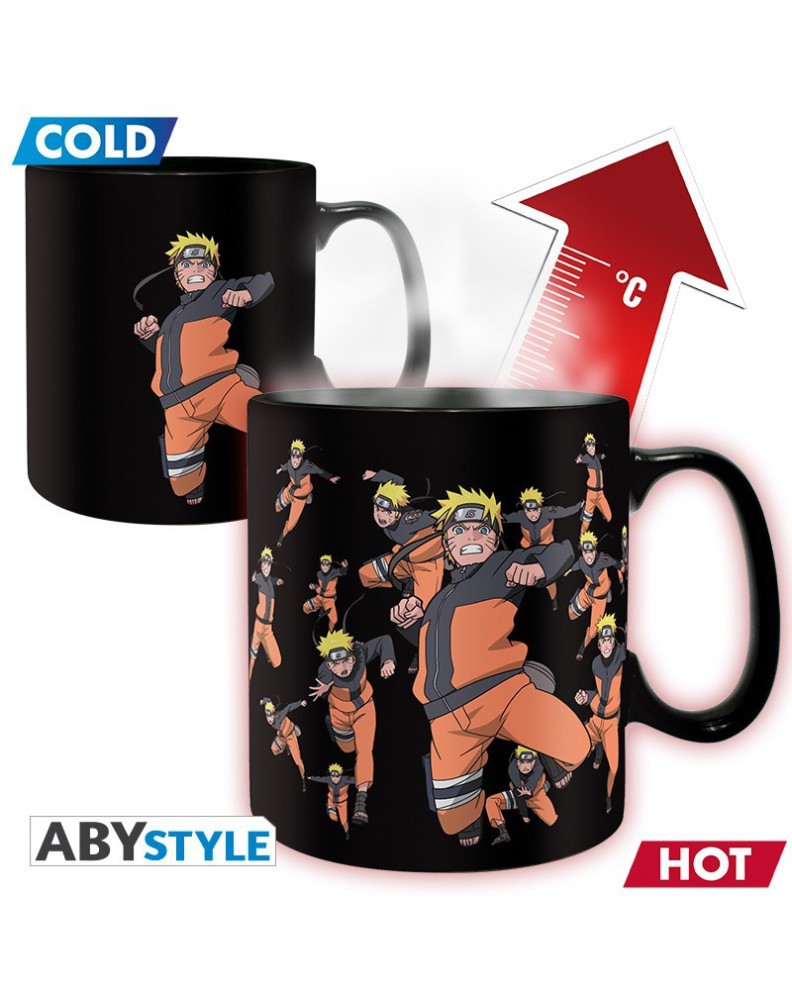 TAZA NARUTO MULTICLONING CAMBIA DE COLOR