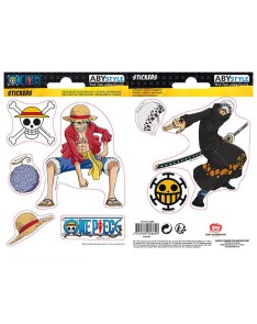 PEGATINAS LUFFY AND LAW - ONE PIECE