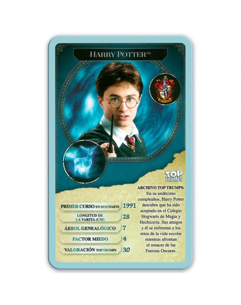 CARD GAME HARRY POTTER AND WIZARDS 30 Top Trumps WITCHES Vista 2