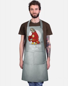 Follow Your Dreams kitchen apron