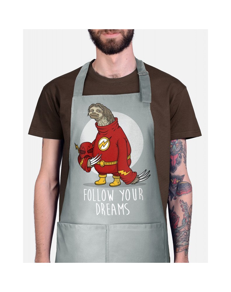 Follow Your Dreams kitchen apron Vista 2