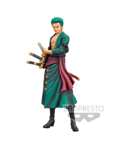 FIGURA BANPRESTO ONE PIECE Grandista RORONOA ZORO MANGA DIMENSIONS