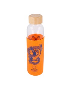 BOTELLA DE CRISTAL CON FUNDA DE SILICONA 585 ML DRAGON BALL Vista 2