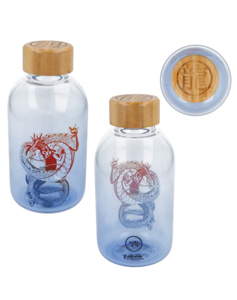 SMALL GLASS BOTTLE 620 ML DRAGON BALL