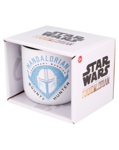 TAZA CERAMICA DESAYUNO 400 ML EN CAJA REGALO THE CHILD MANDALORIAN LEGENDARY