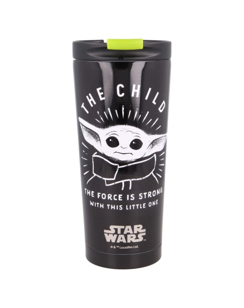 VASO TERMO CAFE ACERO INOXIDABLE 425 ML THE CHILD MANDALORIAN VASO TERMO CAFE ACERO INOXIDABLE 425 ML THE CHILD MANDALORIAN