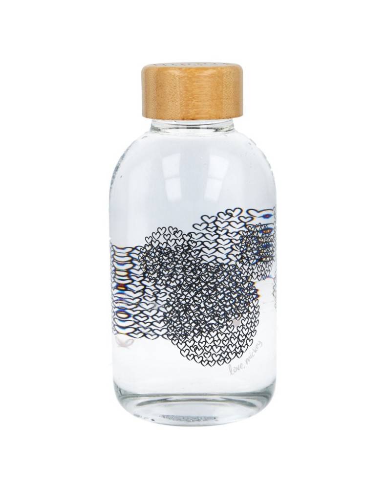 BOTELLA DE CRISTAL PEQUEÑA 620 ML MICKEY Vista 2