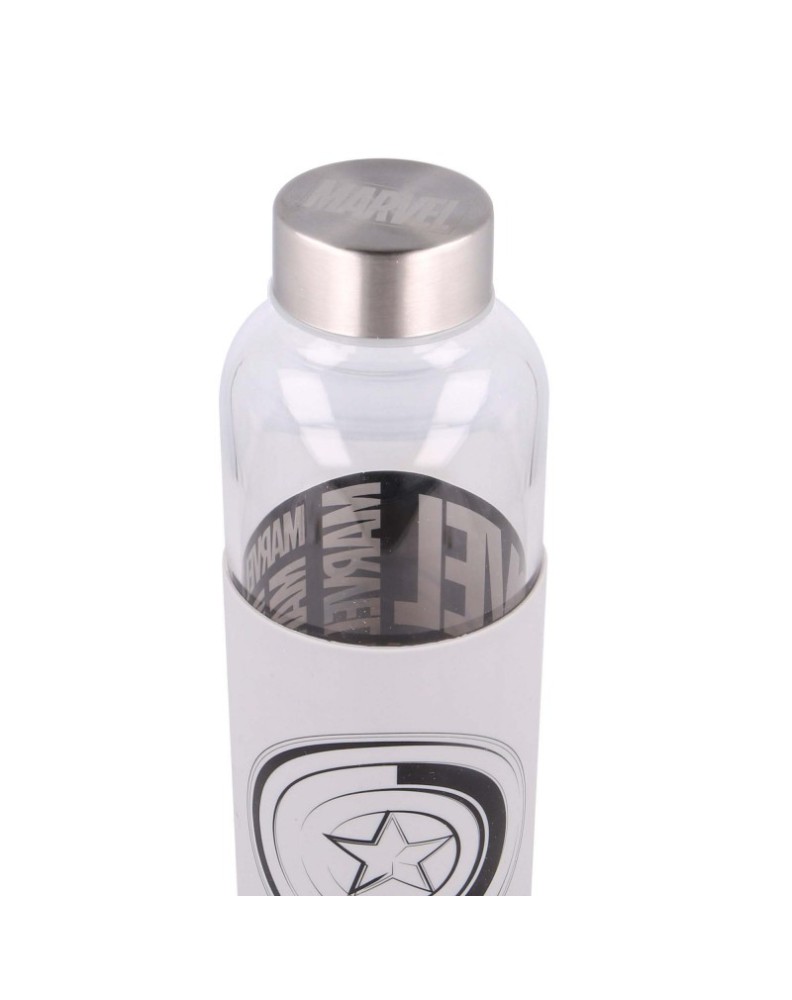 GLASS BOTTLE WITH SILICONE COVER 585 ML MARVEL View 3