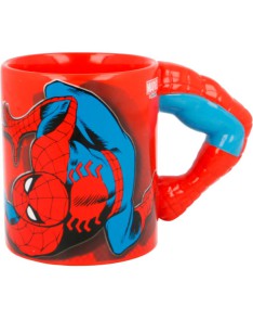 3D CERAMIC MUG 330ml. ARM SPIDERMAN