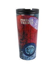 INSULATED STAINLESS STEEL COFFEE TUMBLER 425 ML POKEMON DISTORSION Vista 2