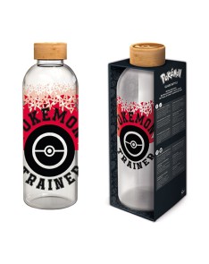 LARGE GLASS BOTTLE 1030 ML POKEMON DISTORSION